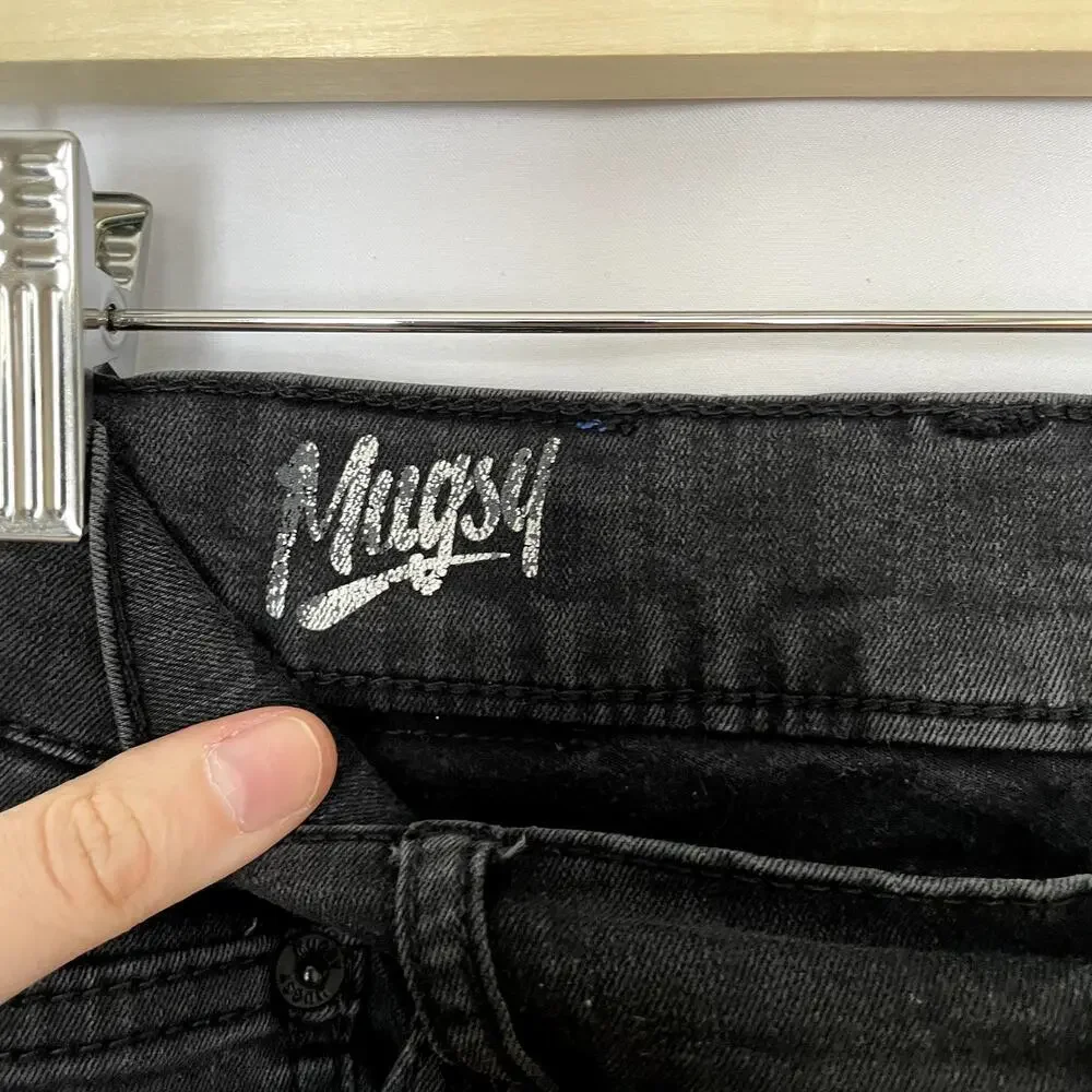 Mugsy squid inks 29 x 29 men's black jeans cotton style no. FLX3NSQ casual
